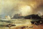水彩大师 William Turner_Pembroke_Caselt_South_Wales_Thunder_Storm_Approaching